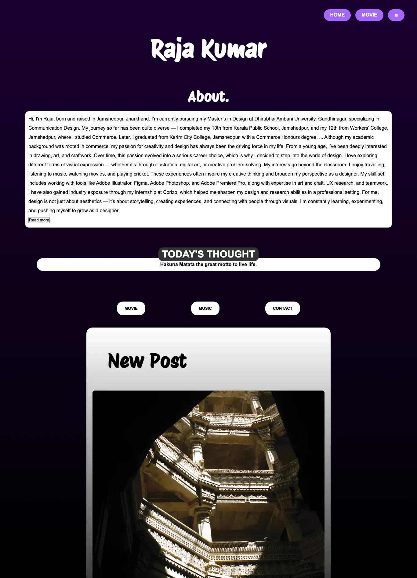 Portfolio Website